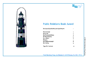 Brosch&uuml;re zum Public Relations Book Award 2010/11